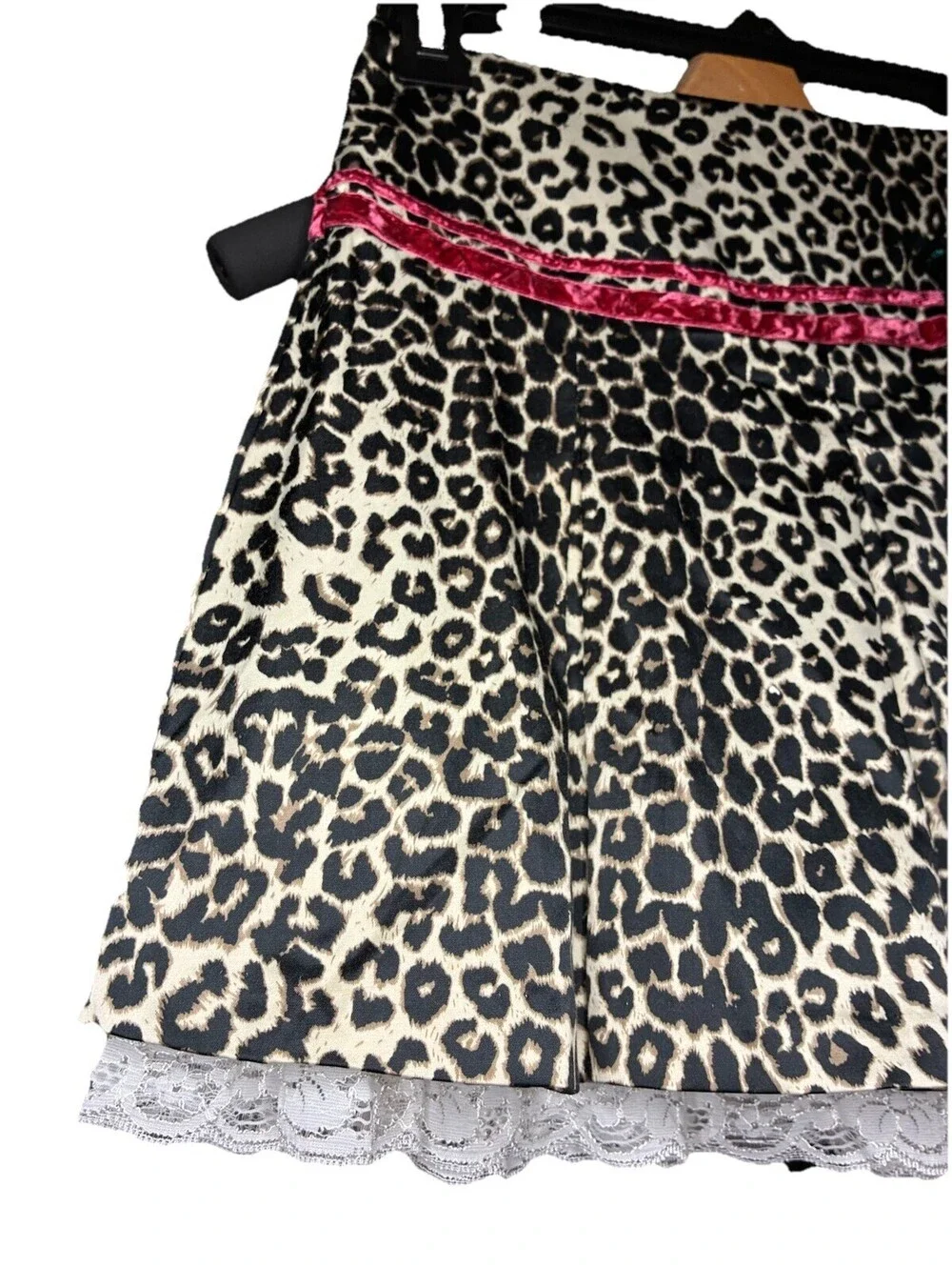Children’s Place Cheetah Rose Lace Skirt Size 10